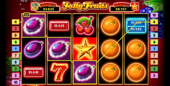 Jolly Fruits slot z jackpotami